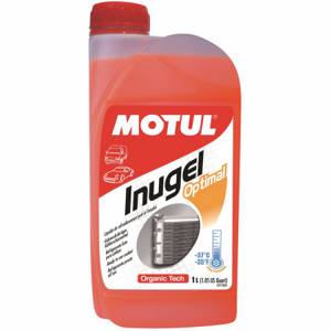 MOTUL INUGEL OPTIMAL -37 1л. (готовый антифриз - G12+) 100% органика